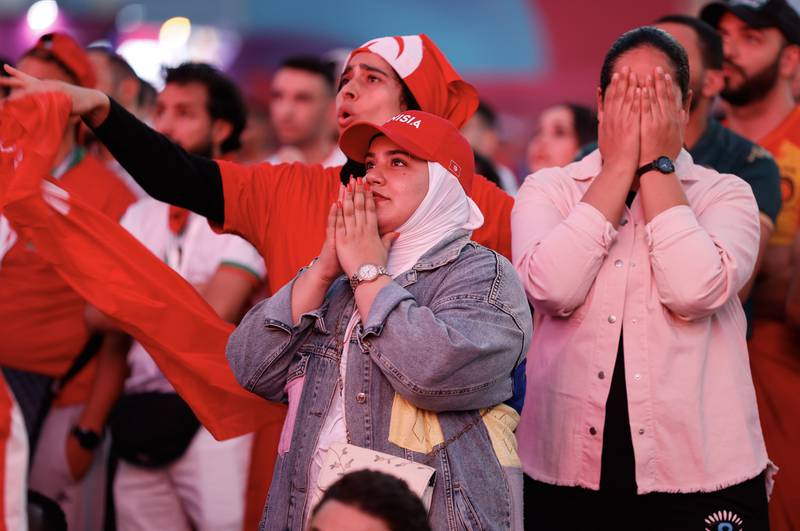 Fans of Túnez