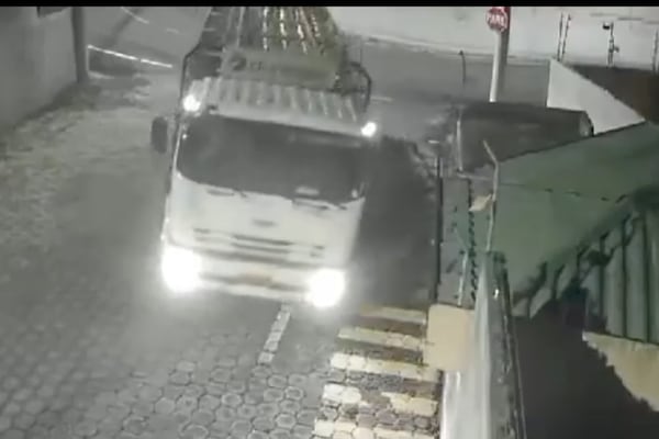 VIDEO: delincuentes se robaron camiones repartidores de gas en el norte de Quito