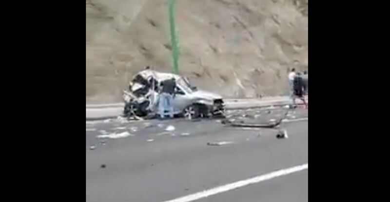 Desastroso accidente de tránsito en Guayllabamba