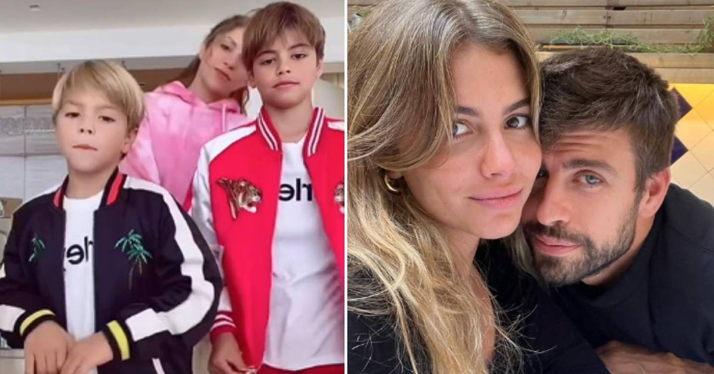 Milan y Sasha pasan sus últimos días en Barcelona, España, con su padre Gerard Piqué.