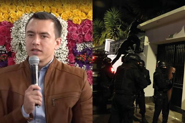 “Cueste lo que cueste”: Daniel Noboa habla de la detención de Jorge Glas en la Embajada de México