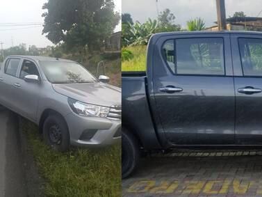 Recuperan siete de los 23 vehículos de alta gama robados en concesionaria de Calderón, norte de Quito