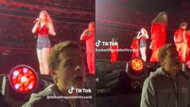 Fan de Taylor Swift se hace viral al asistir a show como guardia de seguridad: Se había quedado sin entradas