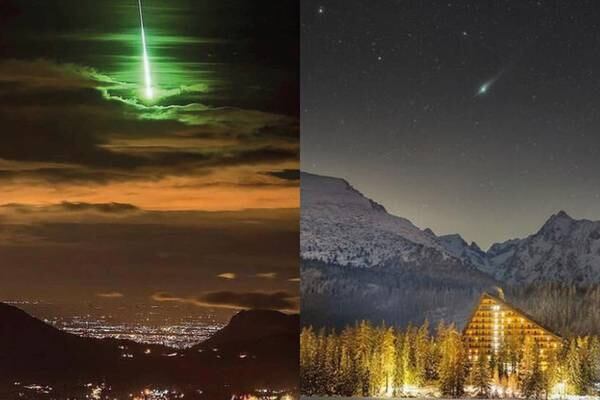 ¡Hermoso! Así se vio el paso del cometa verde en otros países ¿a qué hora pasará por Ecuador?