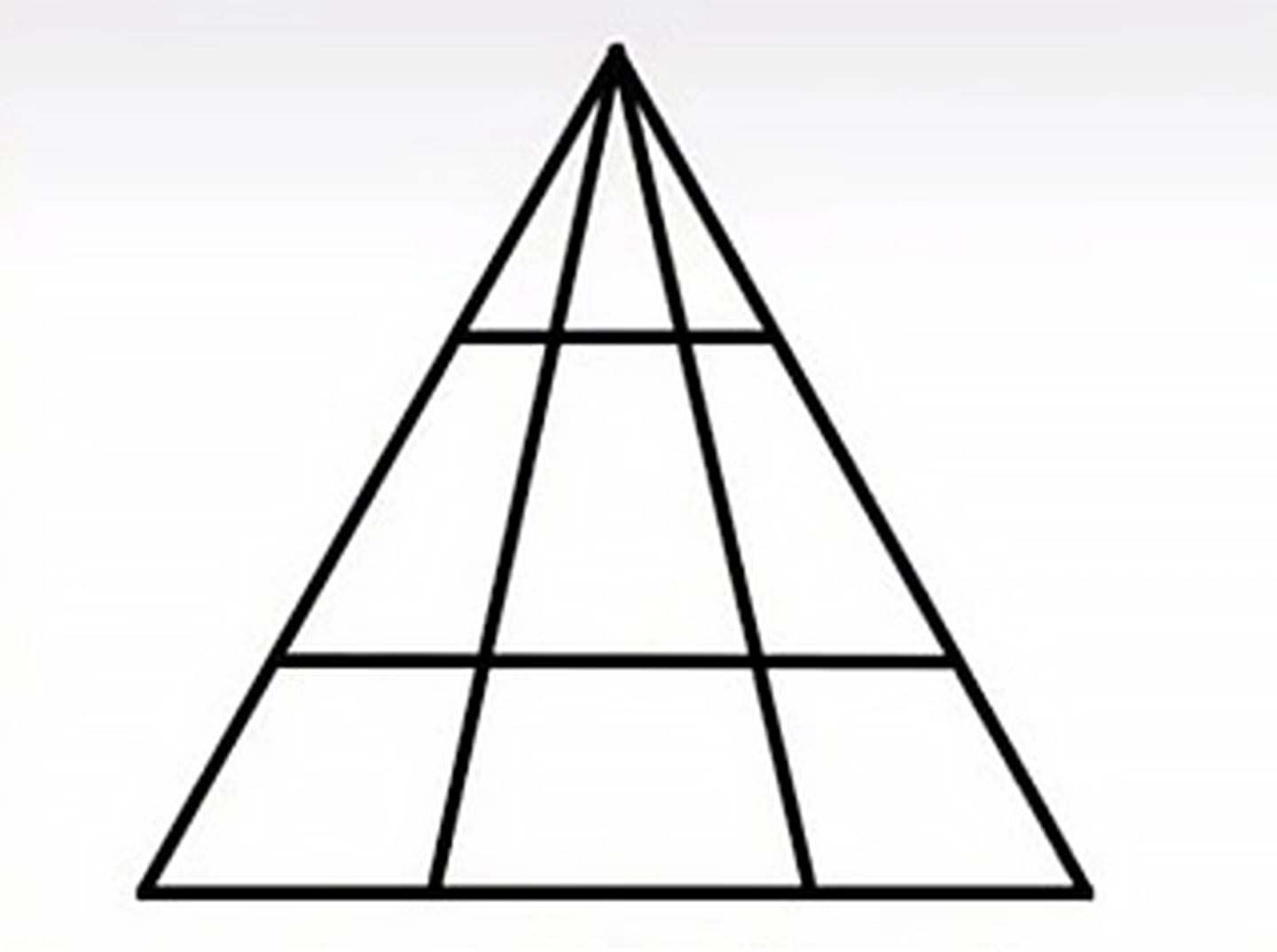 ¿Cuántos triángulos puedes ver en la imagen?