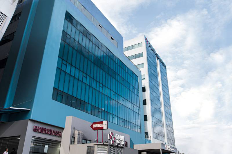 Clínica Omni Hospital, en Guayaquil.
