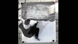 Artista danés sorprende con este hipnótico “retrato sísmico”