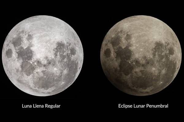 La hora exacta para ver en Ecuador el eclipse penumbral de Luna