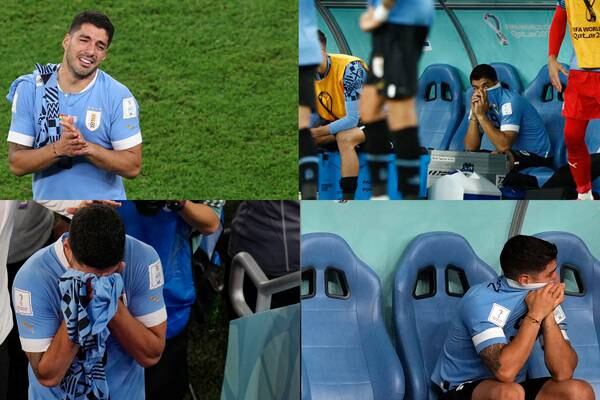 “¡Si lloras, lloramos todos!”: Entre lágrimas, Luis Suárez se despidió de su último Mundial y dejo un mensaje