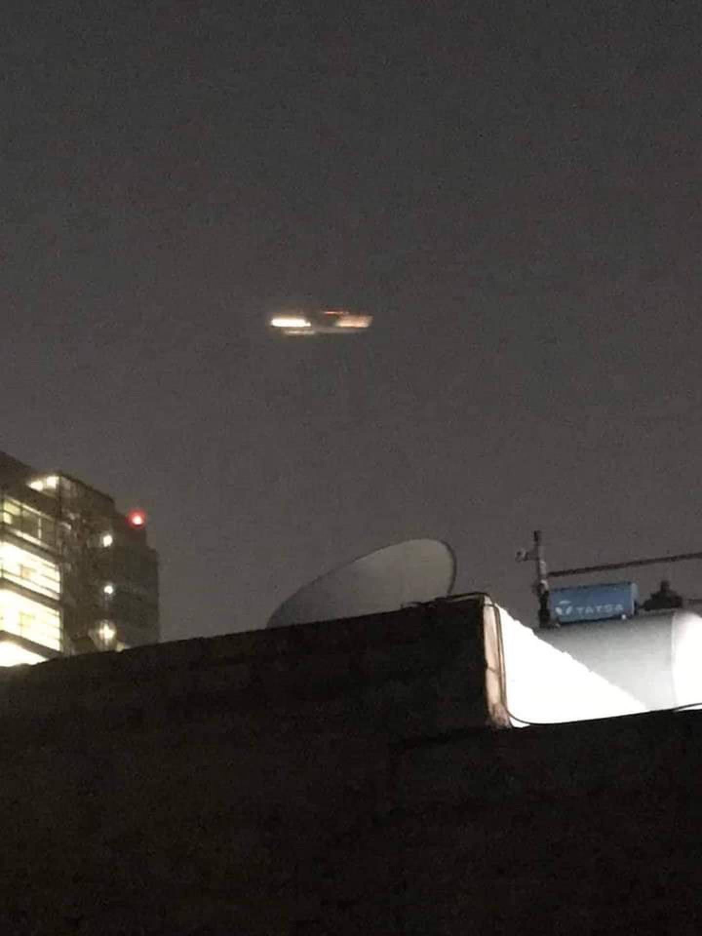 OVNI captado en Ciudad de México