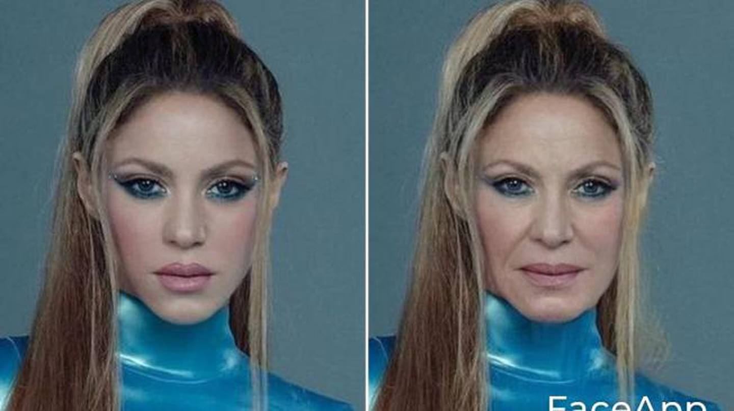 Shakira cuando tenga 60 años según inteligencia artificial