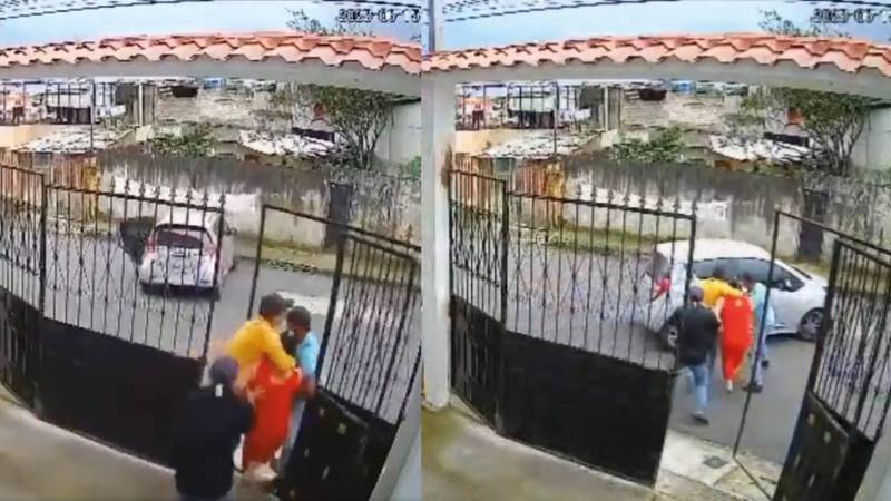 "¡Mijo lindo no te la lleves!": Desgarradores gritos mientras se llevaban secuestrada a su esposa en Santo Domingo