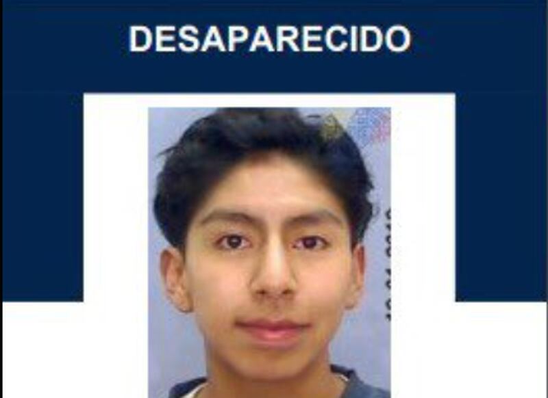 Autoridades reportaron la desaparición de joven en el sur de Quito.