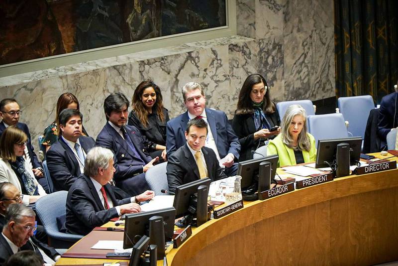 Daniel Noboa ante la ONU: "Hemos tenido amenazas de muerte casi todos los días en los últimos 60 días"