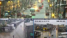 Imágenes de la inundaciones que se registran en varias zonas de Guayaquil tras horas de lluvias