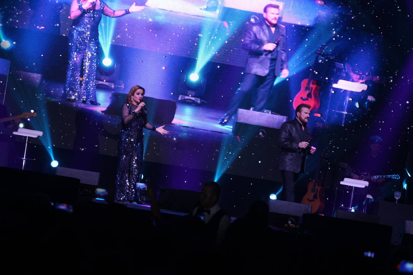 El dúo Pimpinela se presentó el 4 de mayo en Guayaquil.