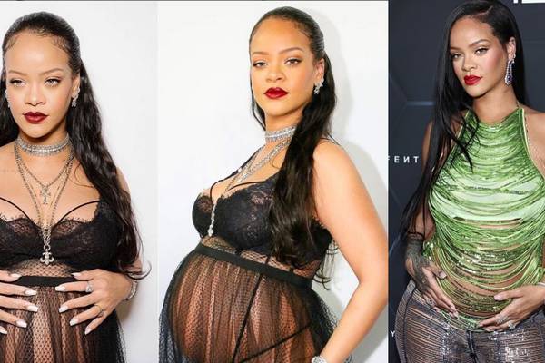 Rihanna envía poderoso mensaje sobre aceptar su cuerpo durante el embarazo