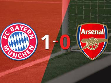 Bayern Múnich clasificó al vencer 1 a Arsenal