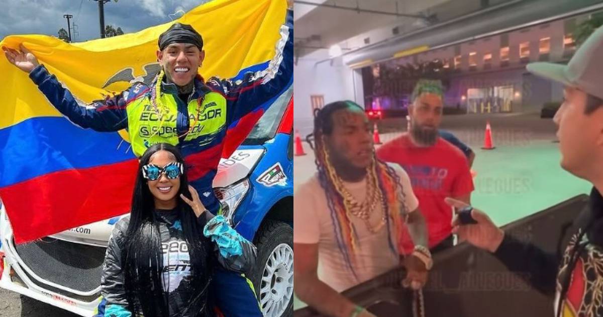 Tekashi 6ix9ine starred in a scene and mentioned Daddy Yankee and Anuel AA