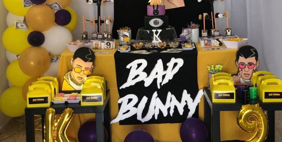  Niño celebra su cumpleaños al estilo de Bad Bunny y desata la locura en redes sociales