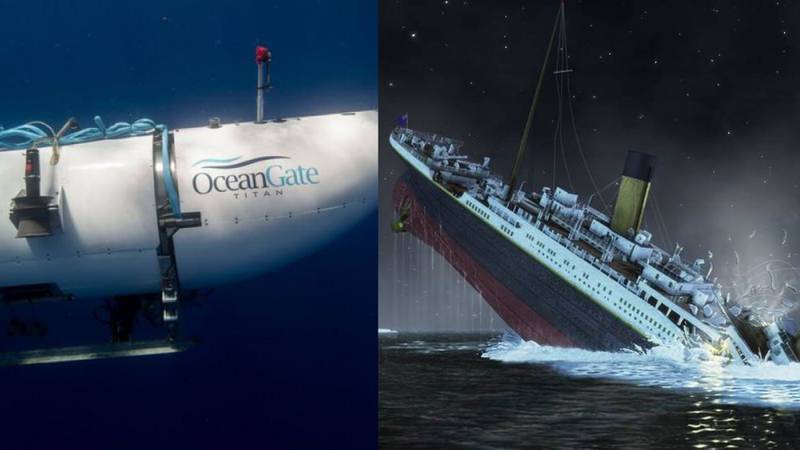 Así es el submarino turístico que desapareció mientras visitaba los restos del Titanic en el océano Atlántico