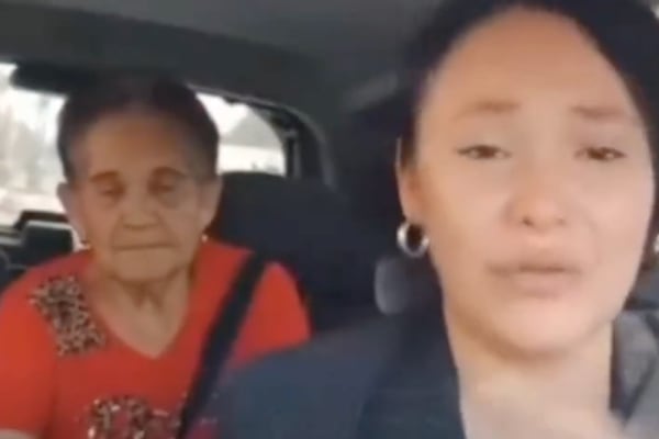 Un viral para llorar: hijo envió a su mamá a un asilo en Uber y conductora rompe en lágrimas