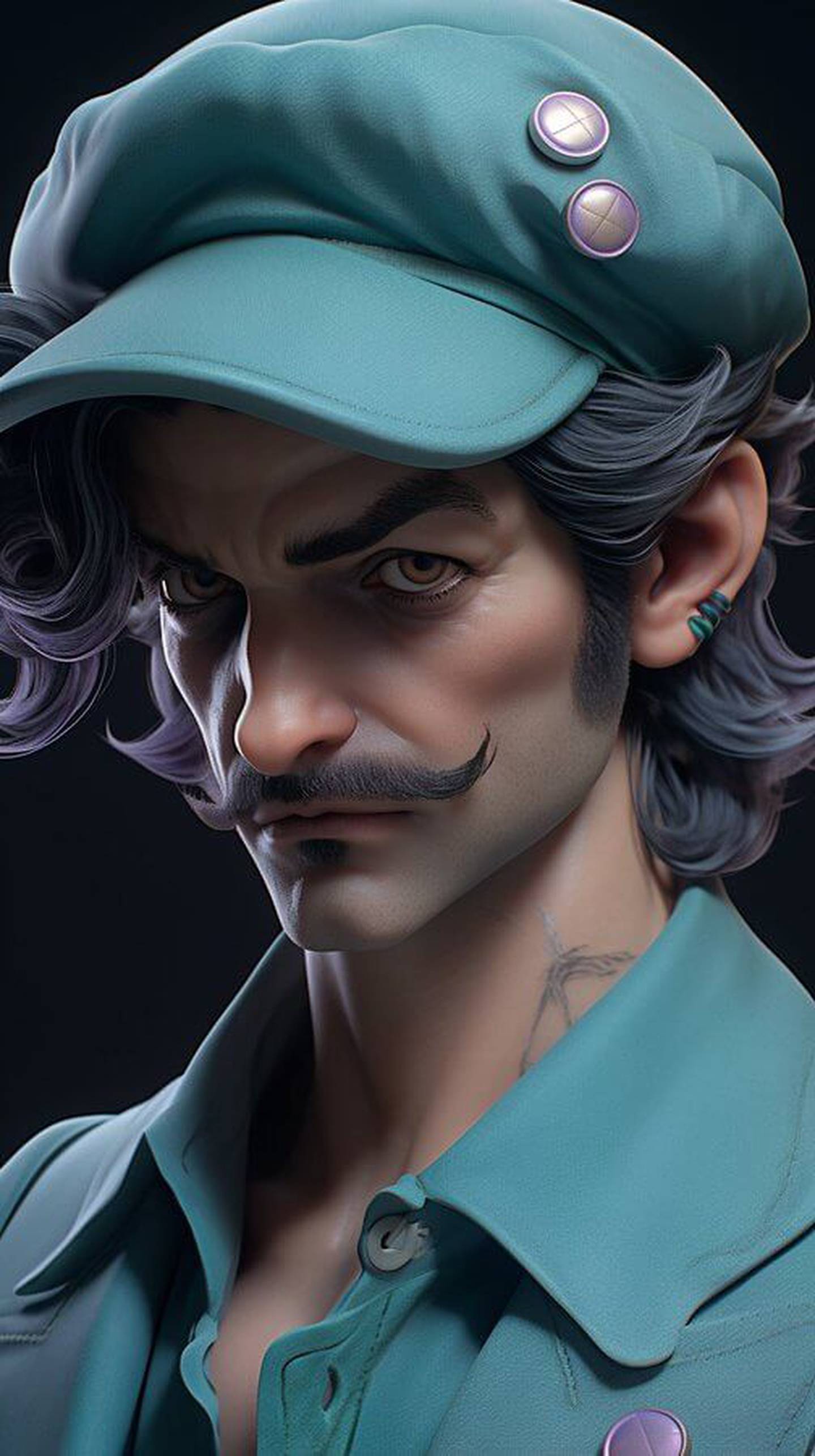 Luigi retratado por IA