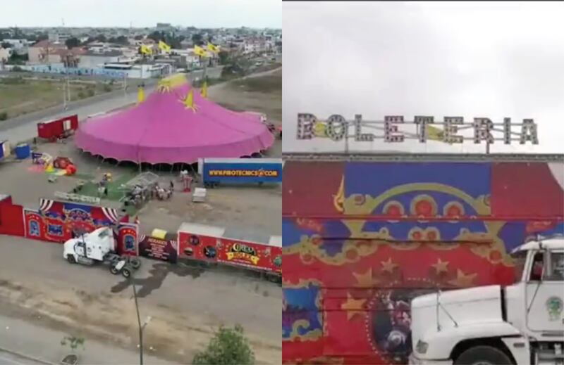 Un circo tuvo que abandonar Machala debido a que sujetos exigían USD 15.000 para que pueda funcionar