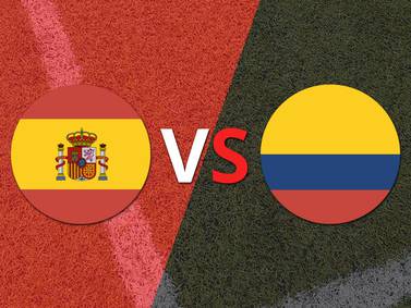 España y Colombia se miden en un partido amistoso