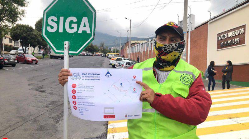 Tramo de la avenida De Los Libertadores, en La Magdalena, será intervenido