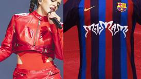 Así reaccionó Rosalía luego de la victoria del FC Barcelona luciendo el logo de “Motomami”