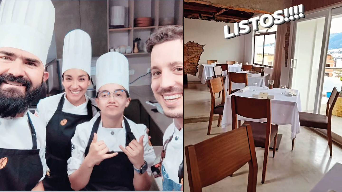 Exparticipante de MasterChef Ecuador ahora trabaja en el restaurante Ikaro