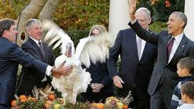 ¡Lleno de  bromas! Presidente Obama hizo su discurso del “Perdón del pavo”