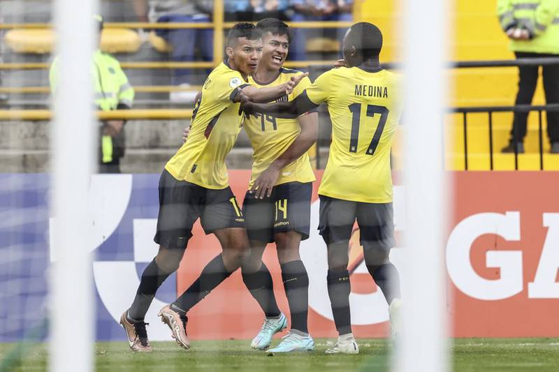 Ecuador Sub 20 en el Sudamericano de Colombia