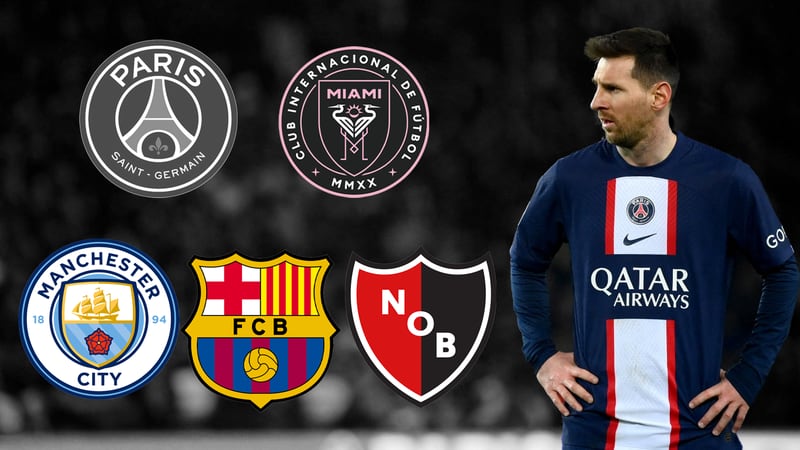 Lionel Messi se va del PSG y su futuro podría estar en algunos clubes