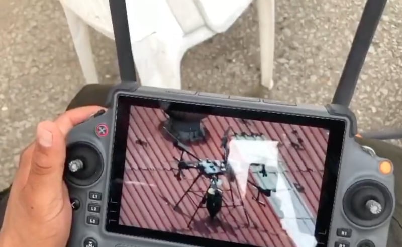 Detonaron explosivo dejado por dron en techo de la cárcel La Roca