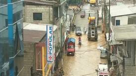 Desbordamiento de un río en Balao deja a 4 familias sin casa en Guayas