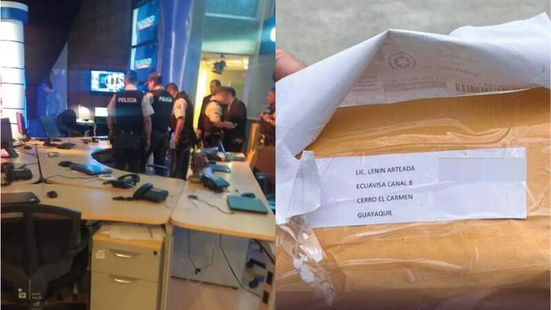 Un sobre con explosivo enviaron al periodista de Ecuavisa, Lenín Artieda