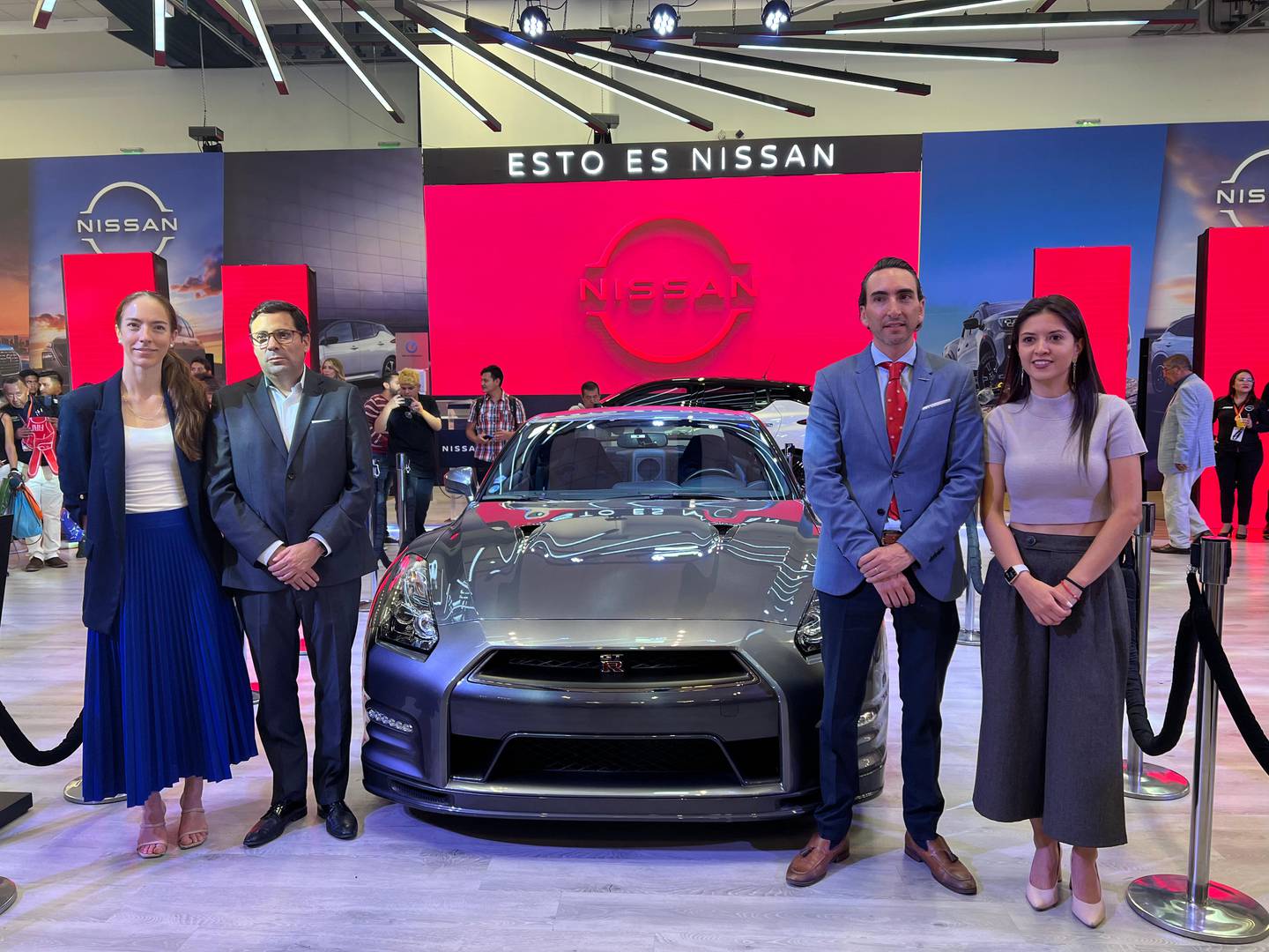 Presentación de Nissan GT-R en Automundo 2023
