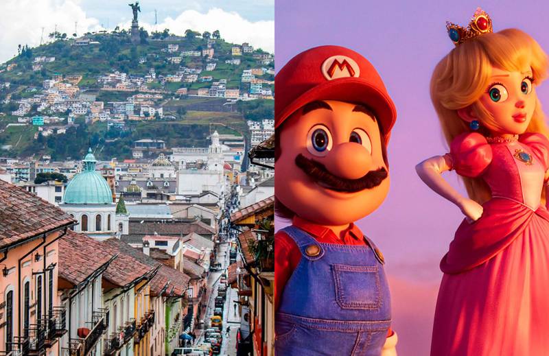 Inteligencia artificial muestra las ciudades de Ecuador en el mundo de Super Mario