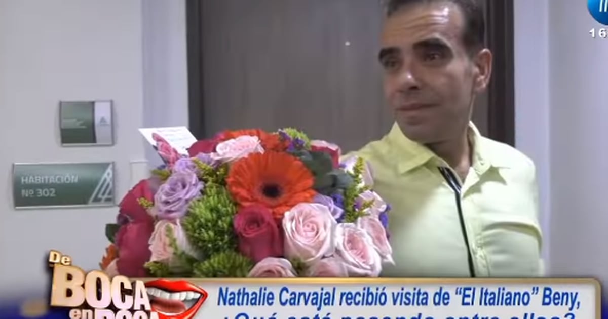 C’è amore?  Natalie Carvajal ha avuto una bella visita nel bel mezzo del suo recupero dall’italiano Benny