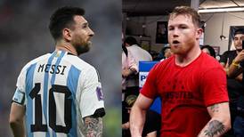¡Está que se pelea! ‘Canelo’ se tragó entera una imagen falsa y atacó a Messi otra vez