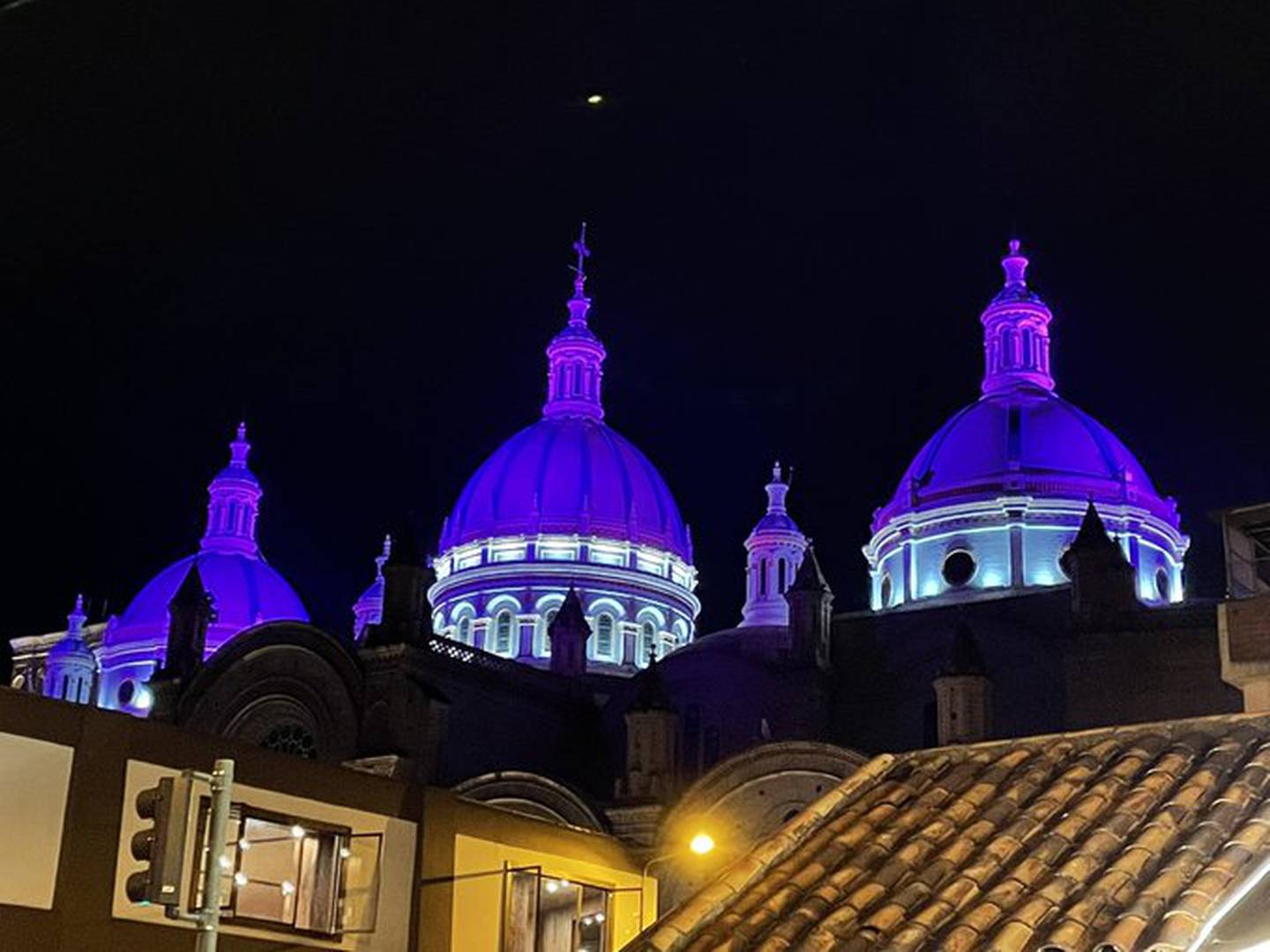 Las cúpulas de la catedral nueva de Cuenca