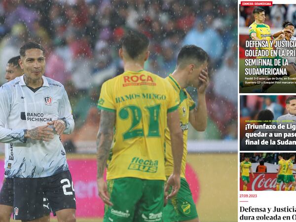 “Guerrero es un animal”, así reaccionó la prensa argentina a la goleada de Liga de Quito ante Defensa y Justicia