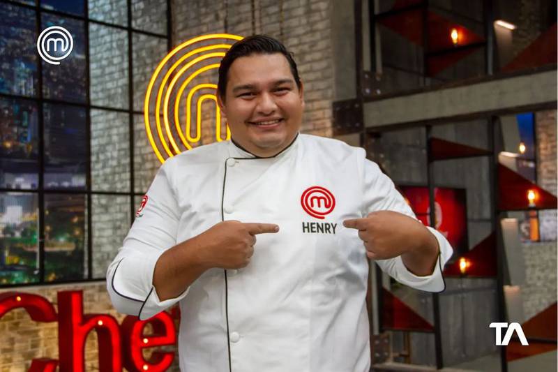 Henry es el ganador de la cuarta temporada de MasterChef Ecuador (Foto: Teleamazonasec)