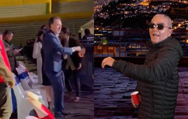Se viraliza video del alcalde de Quito, Pabel Muñoz, haciendo el paso del ‘Loco’ Baldeón.