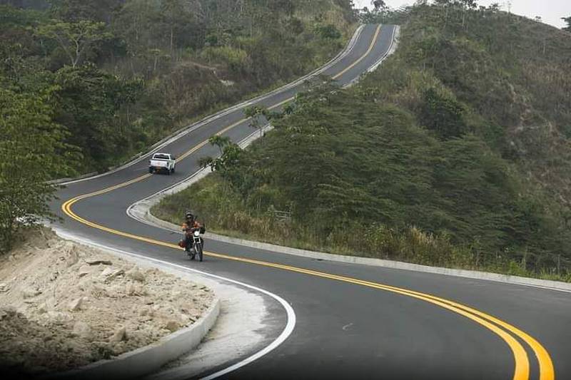 La vía Tres Puntas-Barraganete tiene un tramo de 37 kilómetros.