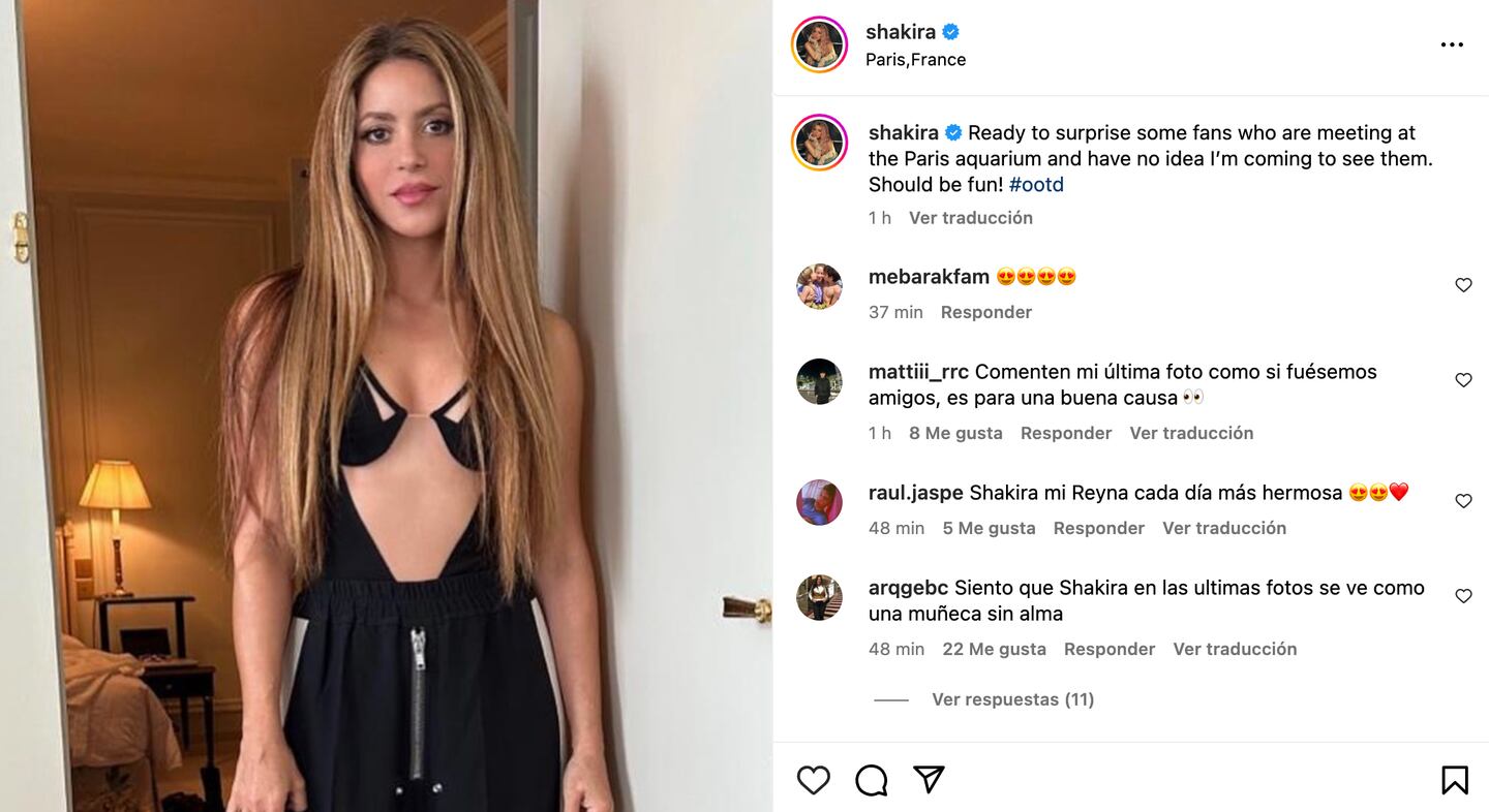 Shakira demostró ser la reina de la moda dosmilera con lencería expuesta y atrevidas prendas para vestir.