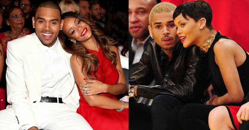 Chris Brown y RihannaChris Brown y Rihanna