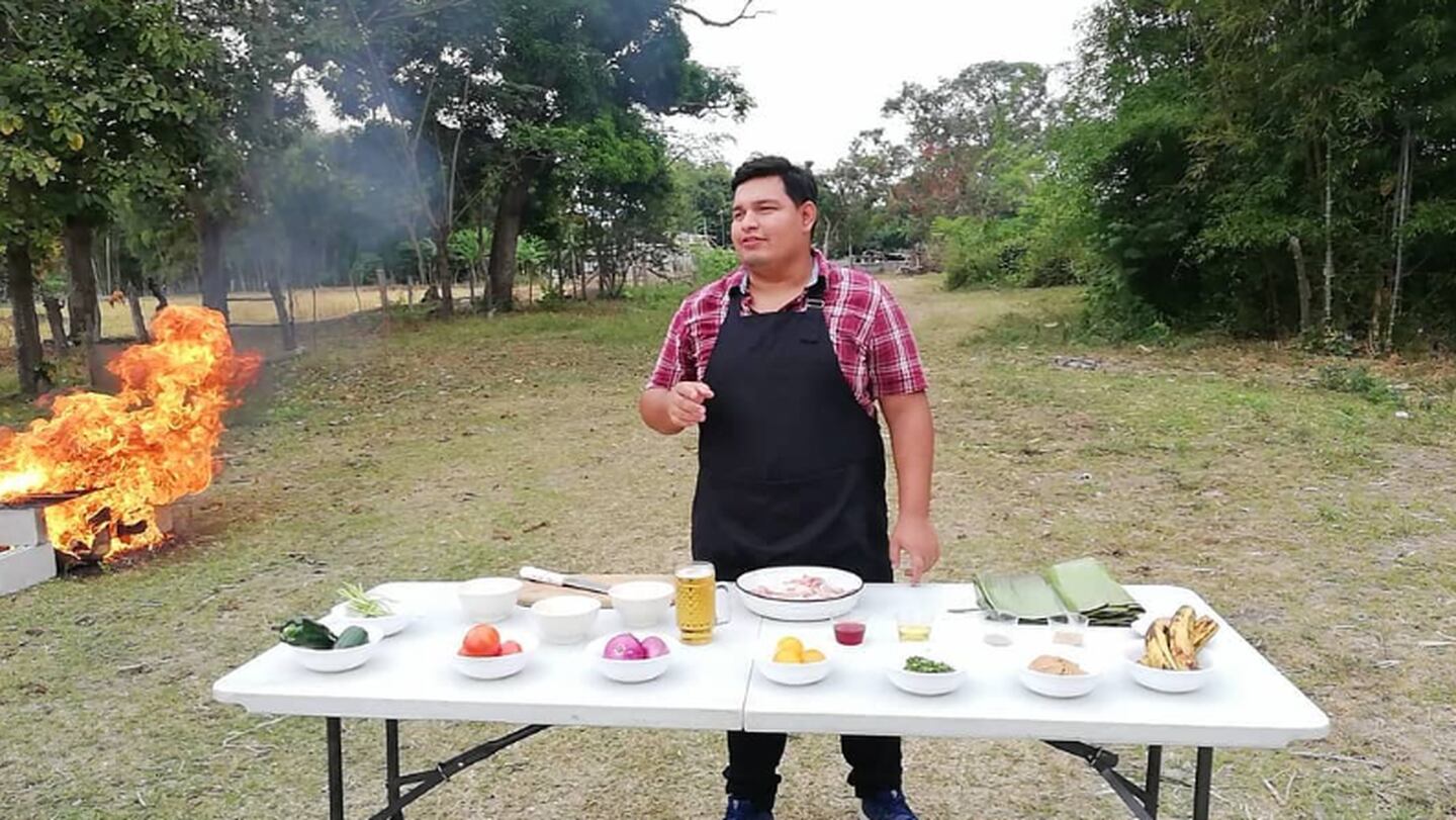 Henry Alvarado antes de entrar a las cocinas de MasterChef Ecuador